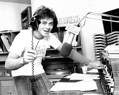 Jacques Salvail à CKLM. 