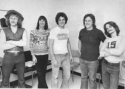 Jacques Salvail et le groupe Morse Code